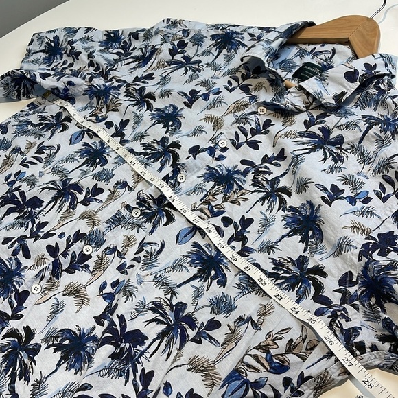 Rodd & Gunn Lightweight Ermedale Print Cotton Shirt Size 3XL - Picture 6 of 10